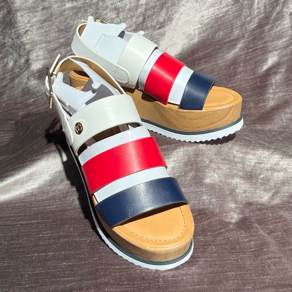 Tommy Hilfiger strap platform sandals